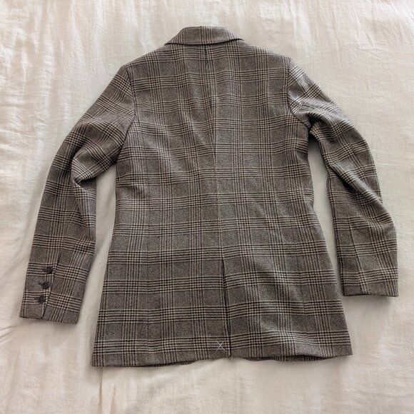 Outerknown Kingsley Plaid Boy Blazer Sz 2 NWOT - Picture 4 of 16